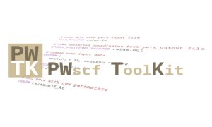 PWTK: a scripting interface for Quantum ESPRESSO