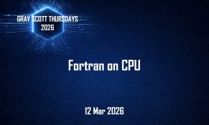 Fortran on CPU