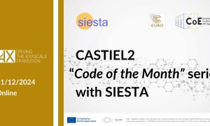 SIESTA: a DFT code for large scale computational material science in HPC environments