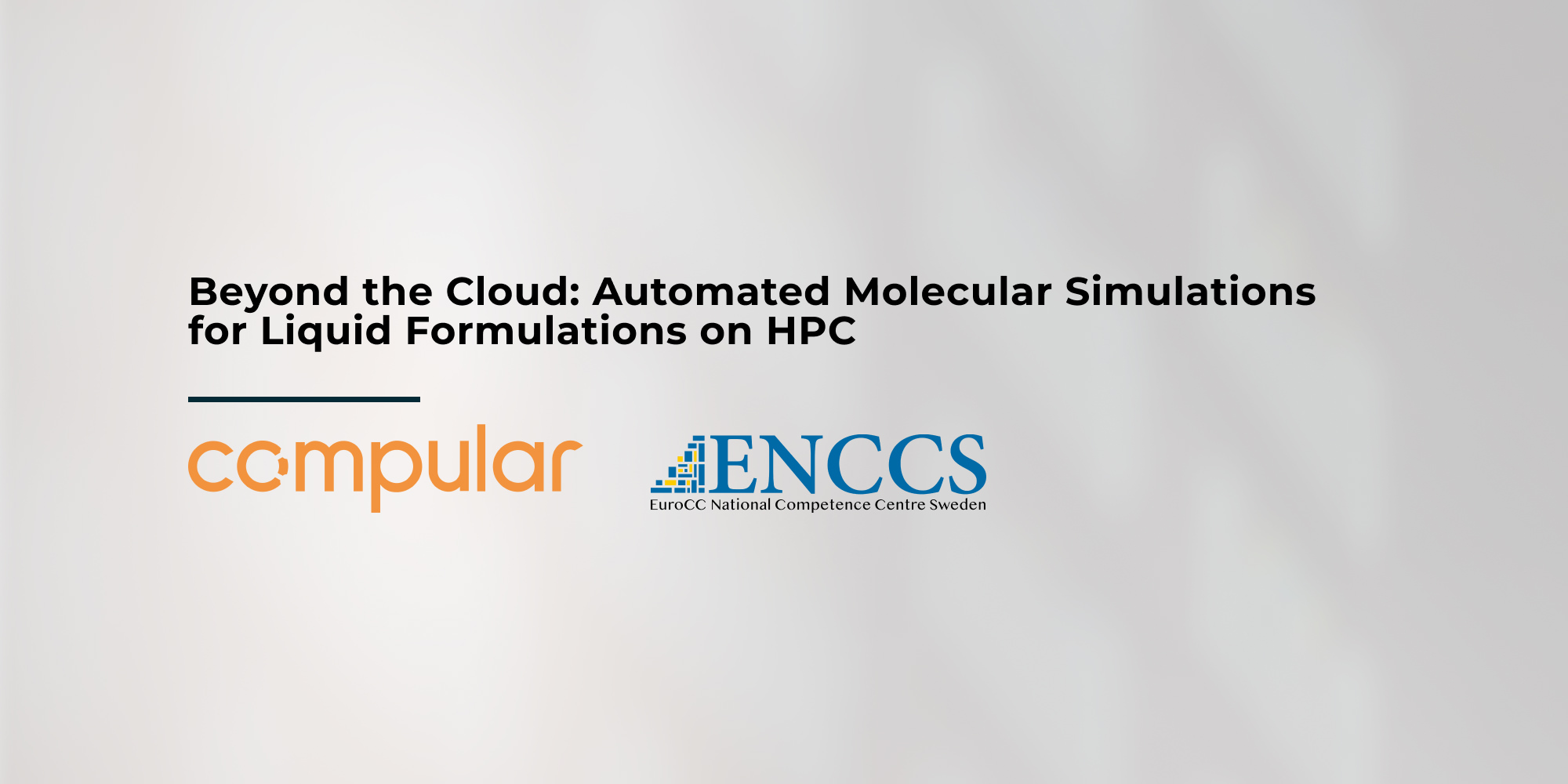 Beyond the Cloud: Automated Molecular Simulations for Liquid Formulations on HPC