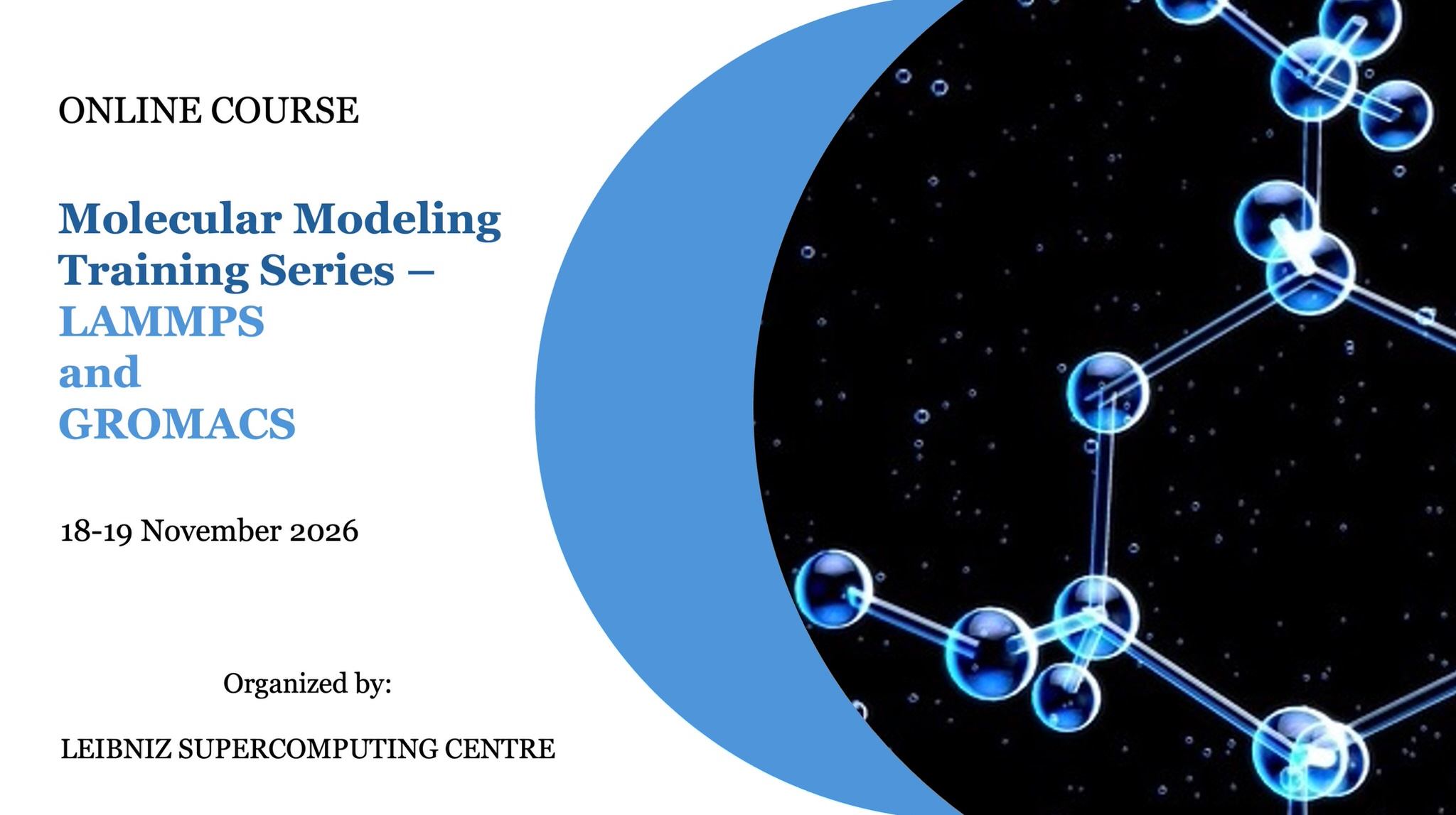 Molecular Modeling Training Series: LAMMPS and GROMACS